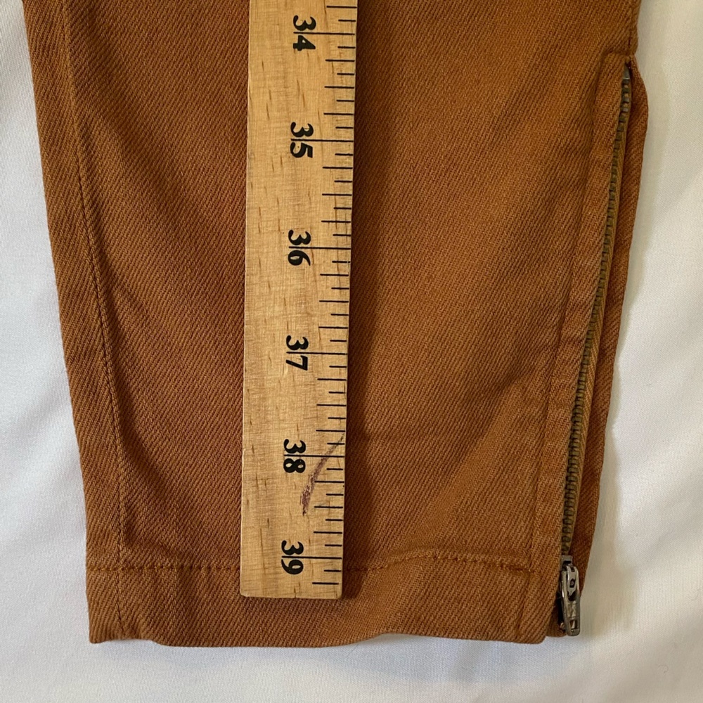 BALENCIAGA Brown Pants Skinny Jeans, Size 6/8 EU 40 - Picture 9 of 9